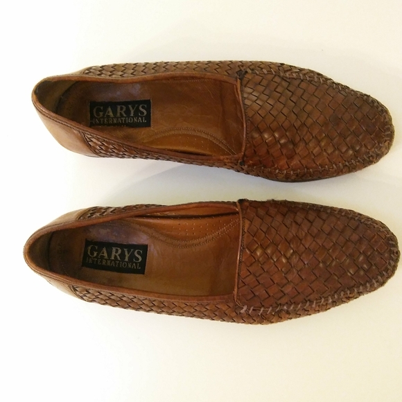 Garys International Weave Leather Loafer Shoes - Picture 4 of 8